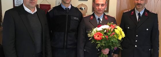 Grünbacher Wehrleitung wieder vollzählig