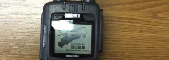 Einweisung der Einsatzkräfte in den Digitalfunk