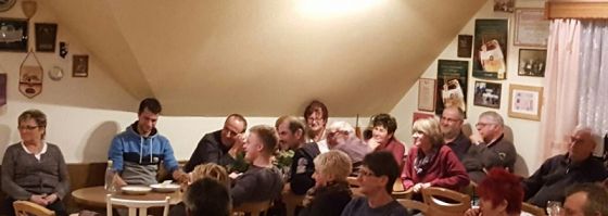 Weihnachtensfeier bei Kaiserwetter