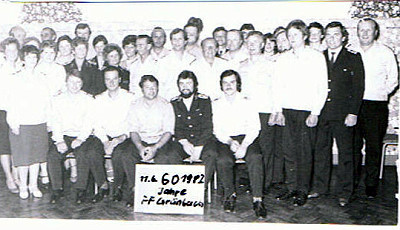 Die Mannschaft der FF Grünbach